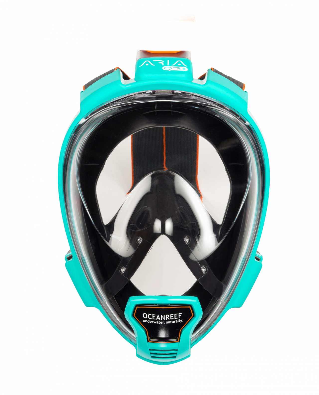 Set Snorkeling Ocean Reef Aria QR+ E Duo II &ndash; Maschera E Pinne Teal &ndash; Pronto Da Viaggio